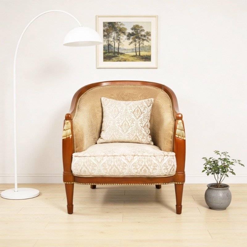 Classic 1 seater Sofa Model 3