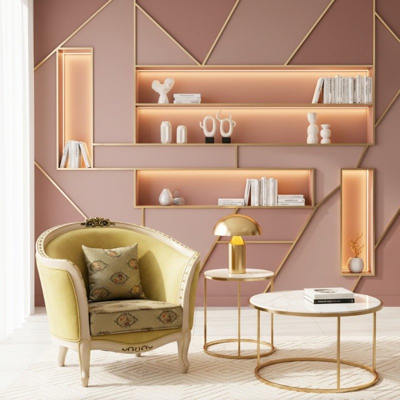 Luxury Rose Model 1 Seater Sofa