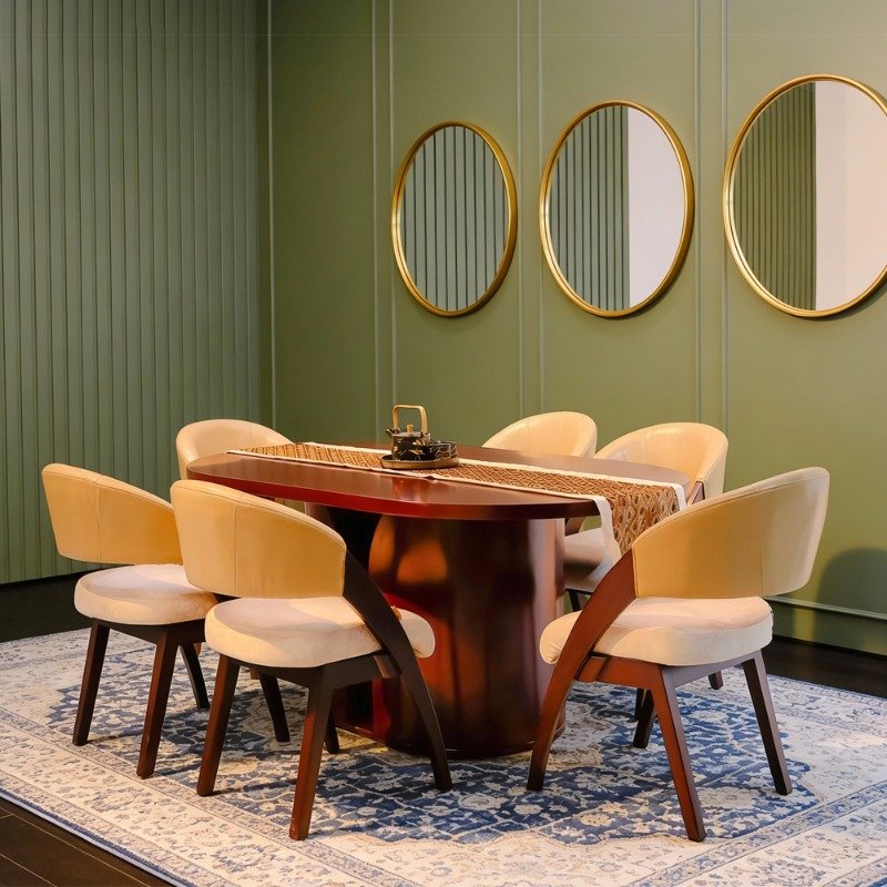 Oval Model Dining Set